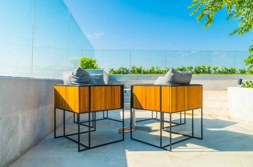 acristalar una terraza