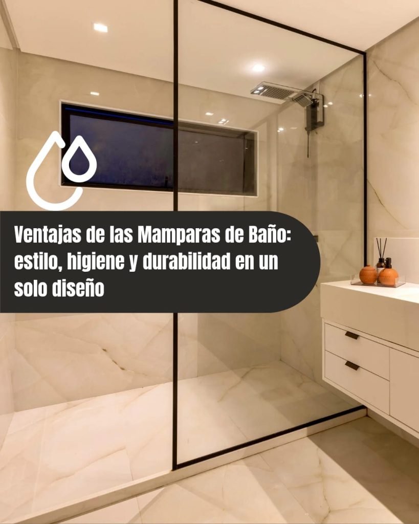 Ventajas de las mamparas de baño: estilo, higiene y durabilidad en un solo diseño 1 mamparas de baño